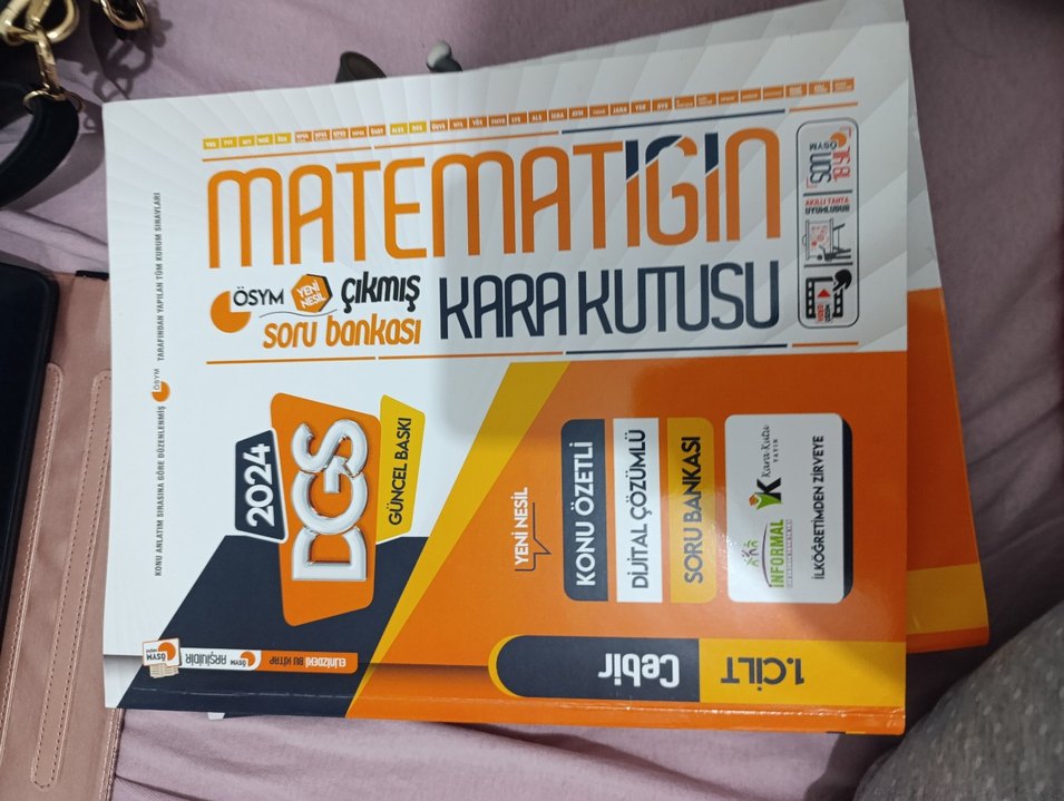 DGS matematik kitabı 1 ve 2. cilt - Görsel 2