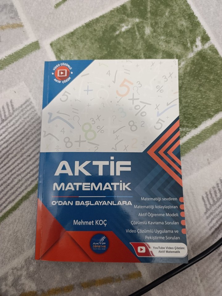 aktif matematik tyt ve ayt matematik kitabı - Görsel 2