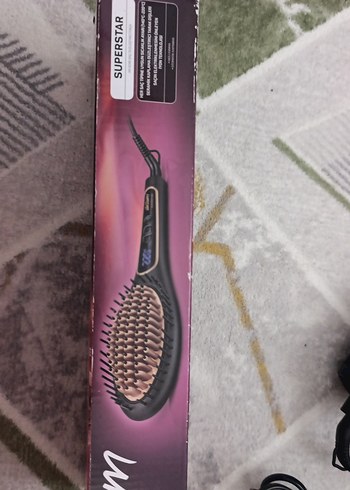 Arzum Superstar Kahverengi Saç Düzleştirici Fırça - Görsel 4