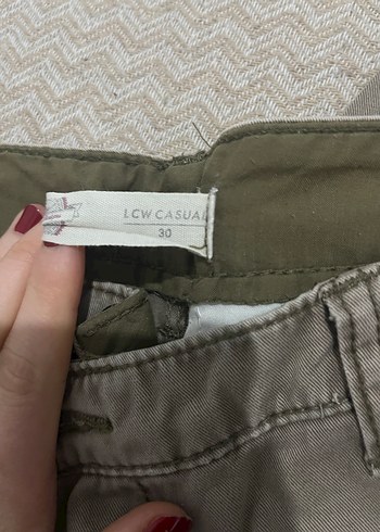 Gri Rahat Kesim Kot Pantolon - Görsel 2