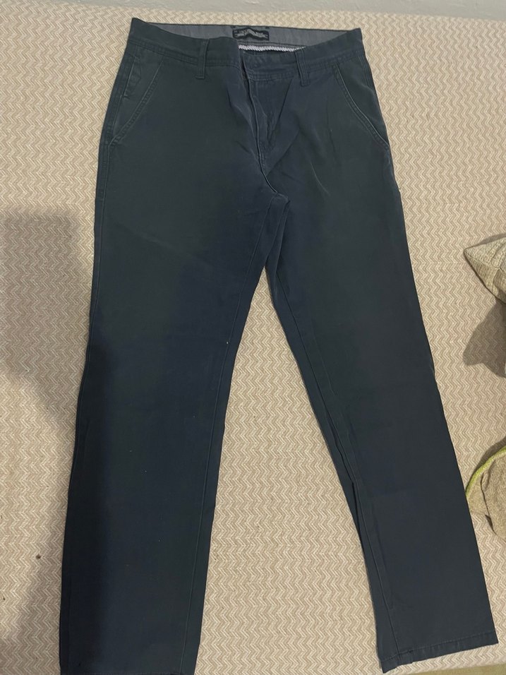Erkek Siyah Regular Fit Denim Pantolon - Görsel 4