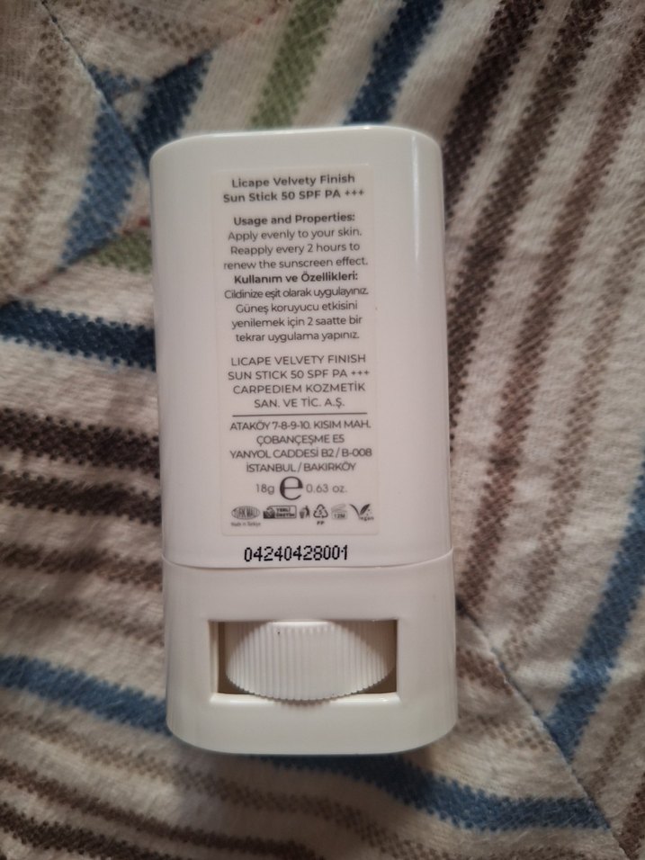 Licape Tüm Ciltlere uygun Stick Güneş Kremi - Görsel 2
