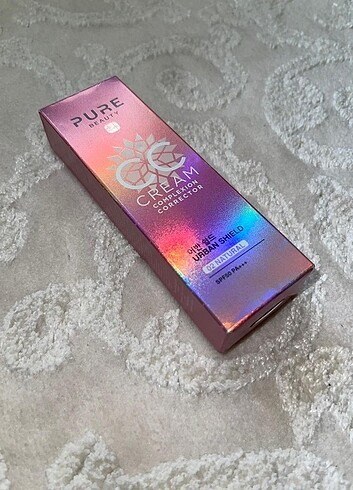 cc cream natural rengi