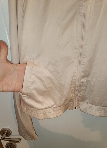 Mevsimlik saten fermuarlı üst  - Görsel 2