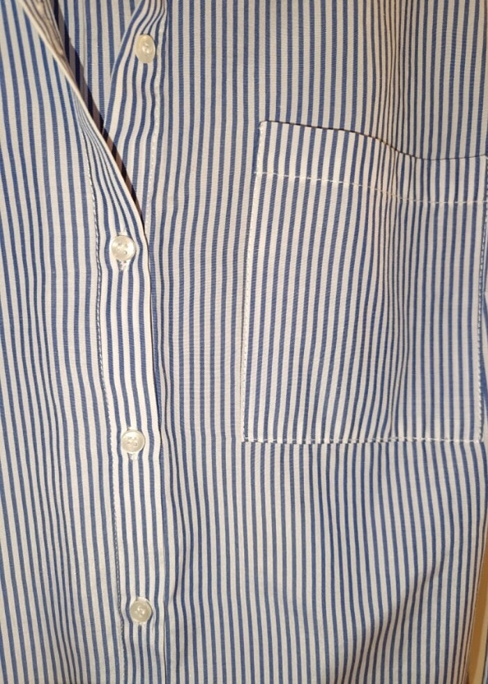 Katlama kollu gömlek - Görsel 4