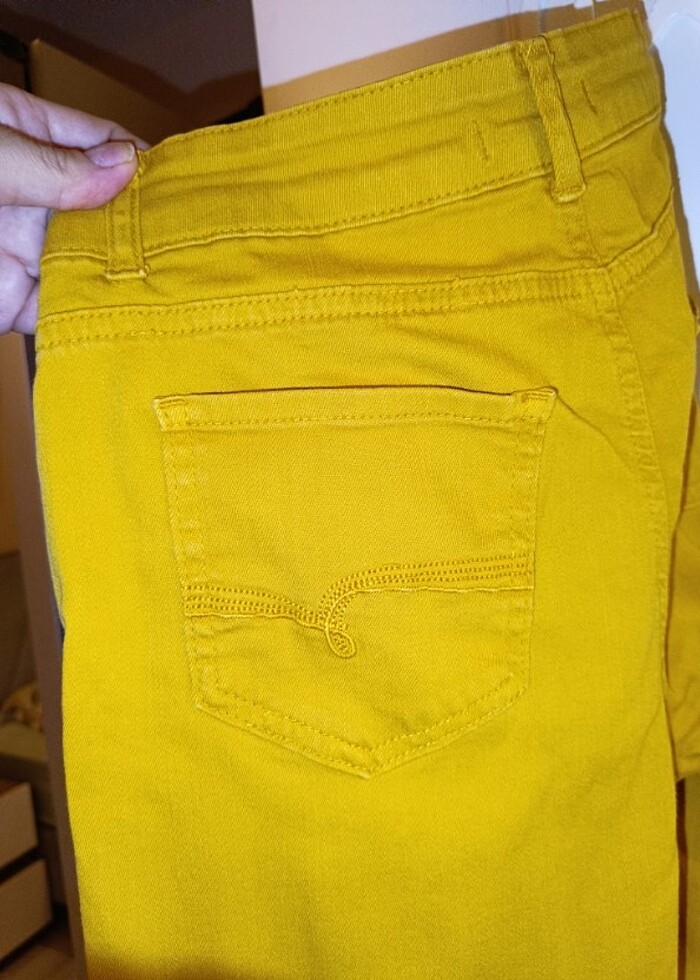 Hardal pantolon - Görsel 3