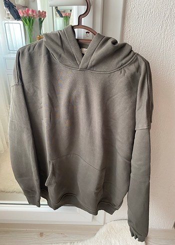 Trendyol & Milla Gri Kapusonlu Salas Sweatshirt