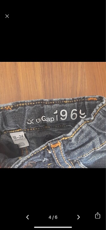 18-24 Ay Beden camel Renk Gap baby