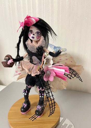 Beden Renk Keçe figür cadılar bayramı gotik bebek