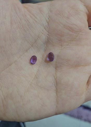 Parlak Mor Ametist Taşı - Görsel 2