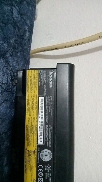 diğer Beden siyah Renk Lenovo batarya