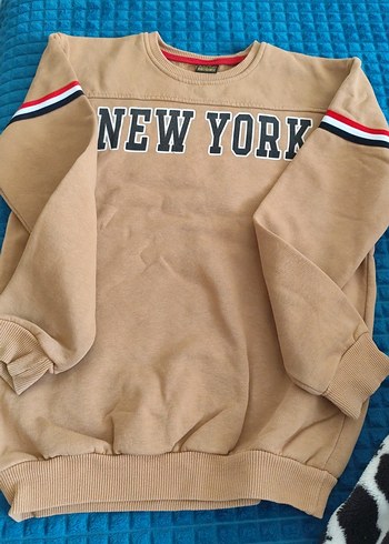 Erkek Çocuk Kahverengi Sweatshirt - Görsel 2