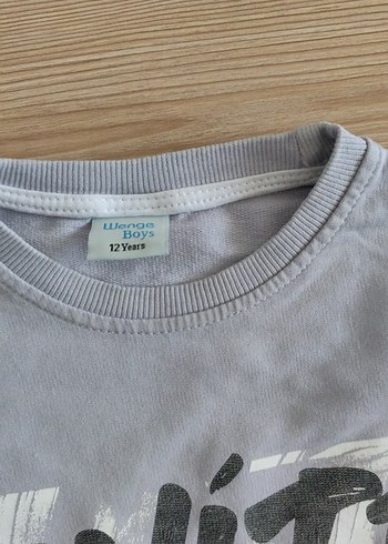 Gri Erkek Çocuk Sweatshirt Uzun Kollu - Görsel 2