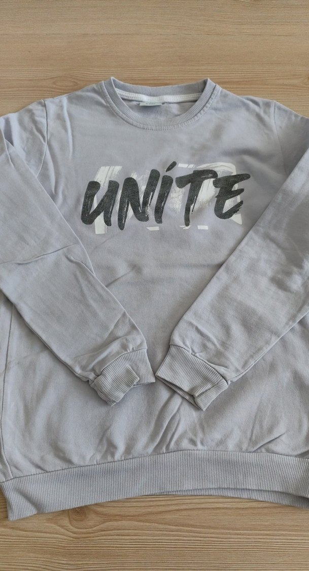 Gri Erkek Çocuk Sweatshirt Uzun Kollu - Görsel 3