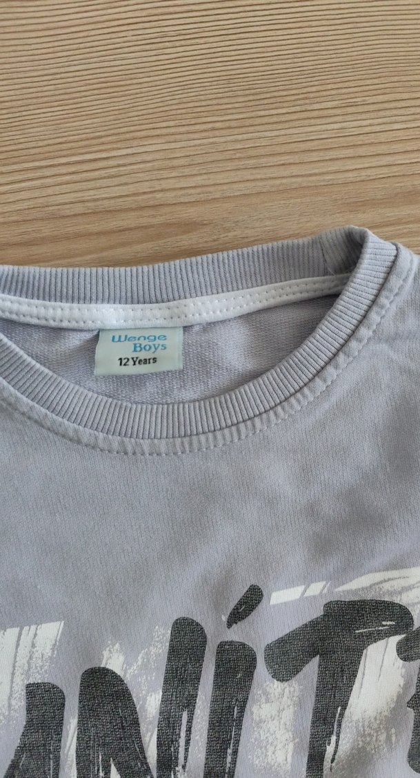 Gri Erkek Çocuk Sweatshirt Uzun Kollu - Görsel 2