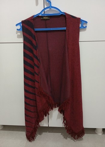 Bordo Salaş Kadın Şal - Görsel 2