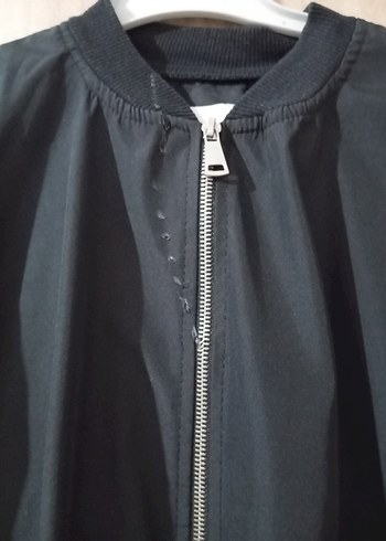 Düğmeli Siyah Kadın Ceket - Görsel 3