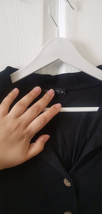 50 Beden Yazlık Siyah Elbise kısa kollu 