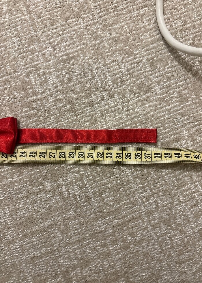 Kırmızı papyon - Görsel 3