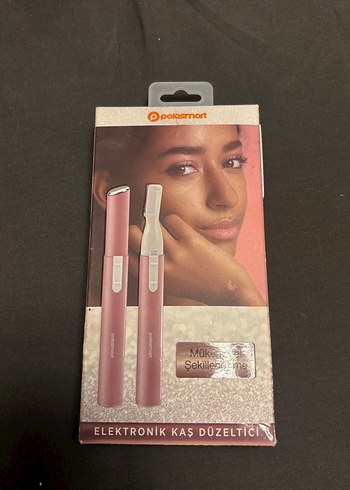 Pastel Pembe Elektronik Kaş Düzeltici - Görsel 2