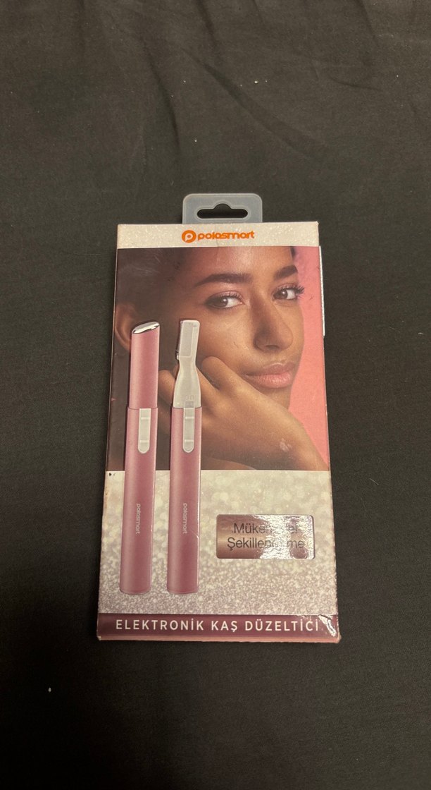 Pastel Pembe Elektronik Kaş Düzeltici - Görsel 2