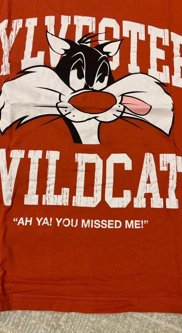 Kız Çocuk Kırmızı Baskılı Street Tişört - Görsel 2