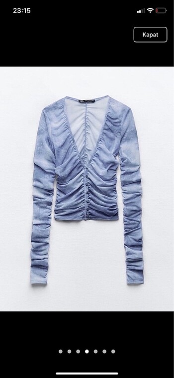 xs Beden çeşitli Renk Zara bluz