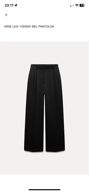 Zara pantolon