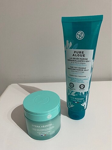 Yves Rocher Yves Roche temizleme jeli ve nemlendirici