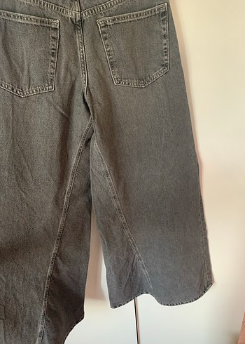 Gri Salaş Kadın Kot Pantolon - Görsel 5