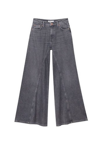 Gri Salaş Kadın Kot Pantolon - Görsel 10