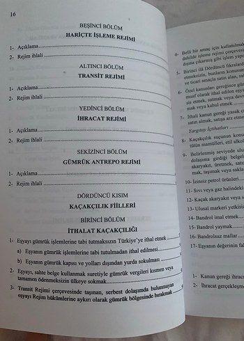 Beden Kaçakçılıkla Mücadele Kanunu Kitabı