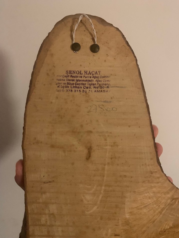 Nazım Hikmet Ahşap Portre-Şiir - Görsel 5