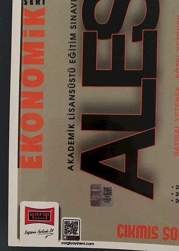 ALES Son Sınav Çıkmış Sorular Kitabı - Görsel 2