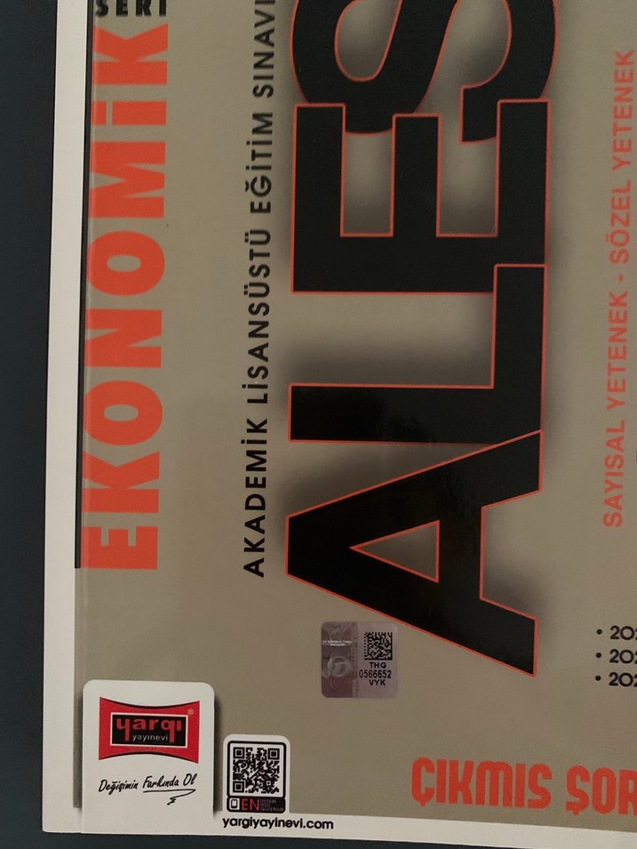 ALES Son Sınav Çıkmış Sorular Kitabı - Görsel 2