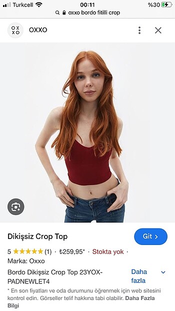 OXXO KIRMIZI CROP