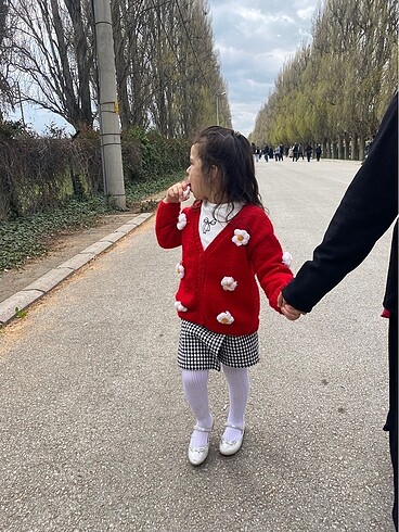 Çocuk örme ceket