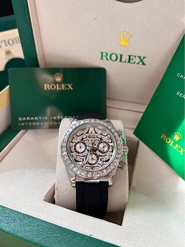 Rolex DAYTONA Taşlı Unısex Saat