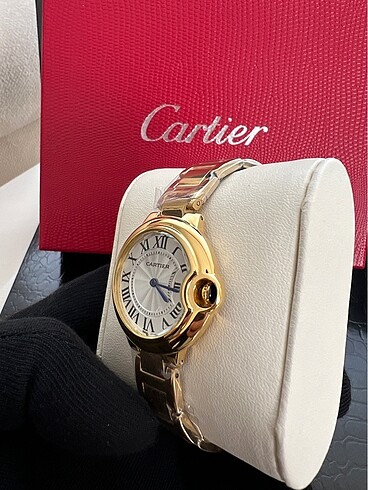  Beden Cartier Ballon Blue gold Kadın Saati