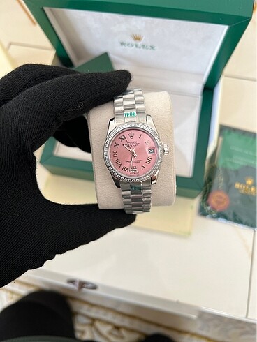 ROLEX DATEJUST GÜMÜŞ LİLA KADRAN 36 M KADIN SAATİ