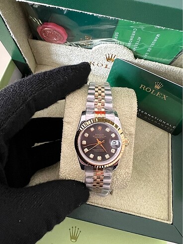 Rolex Datejust 33 mm Otomatik Mekanizma Kadın Saati