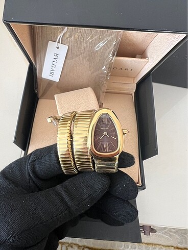  Beden Bvlgari Serpenti Gold Orjinal Kadın Saati