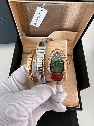 BVLGARİ SERPENTİ RENGA RENK KADIN SAATİ