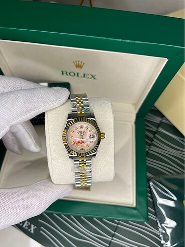 ROLEX DATEJUST 28 mm PEMPEMSİ KADIN SAATİ