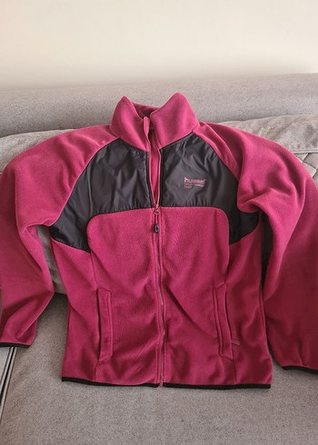 Fuşya Kadın Polar Sweatshirt