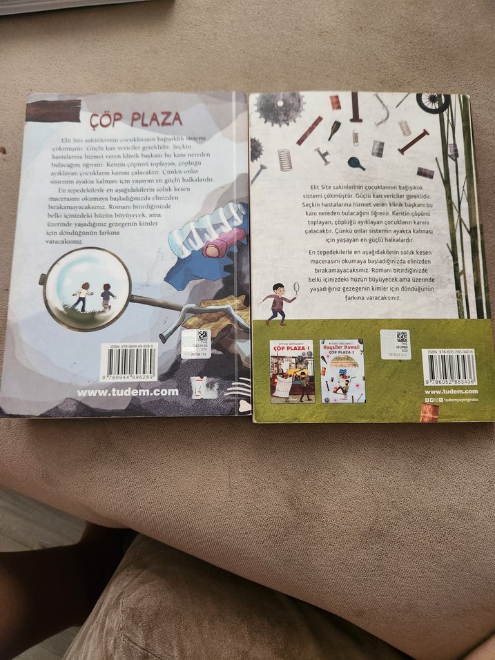 Miyase Sertbarut'tan Çöp Plaza 1 ve 2 Kitapları - Görsel 2