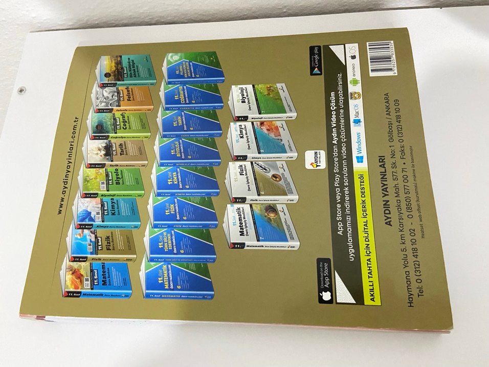 11. Sınıf Fizik Soru Bankası - Görsel 3