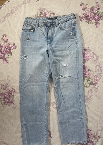 Mavi Jeans Acik Mavi Yikamali Rahat Denim Jean