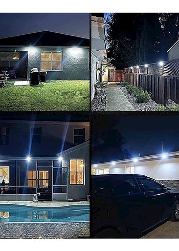 Solar LED 100 LED 3 Modlu Harekete Duyarlı Güneş Enerjili - Görsel 5