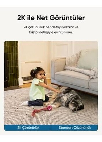  Anker eufy C220 360° Dönebilen Gece görüşlü Indoor Kamera

 - Görsel 9